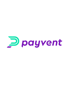 Payvent logo pentru background deschis